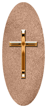 Copper Single Cross Shimmer Bronze